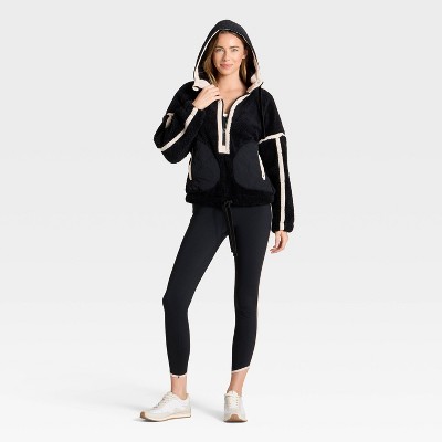 Women's Contrast High Pile 1/2 Zip Jacket - JoyLab' - image 3