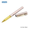 Unique Bargains Metal Smooth Writing Office Reusable Gel Ink Rollerball Pens 12 Pcs - 3 of 4