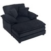NicBex Couches for Living Room 56.3" Oversized Single Sofa Couch Deep Seat Accent Chair Upholstered Armchair with Removable Footrest - 4 of 4