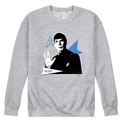 Men's - Star Trek - Retro Graphic Spock Graphic Fleece Sweatshirt