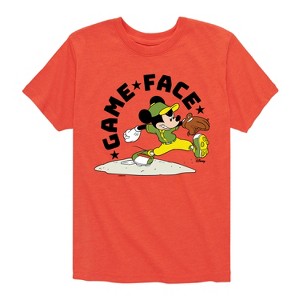 Boys' - Disney - Game Face Baseball Short Sleeve Graphic T-Shirt - 1 of 4