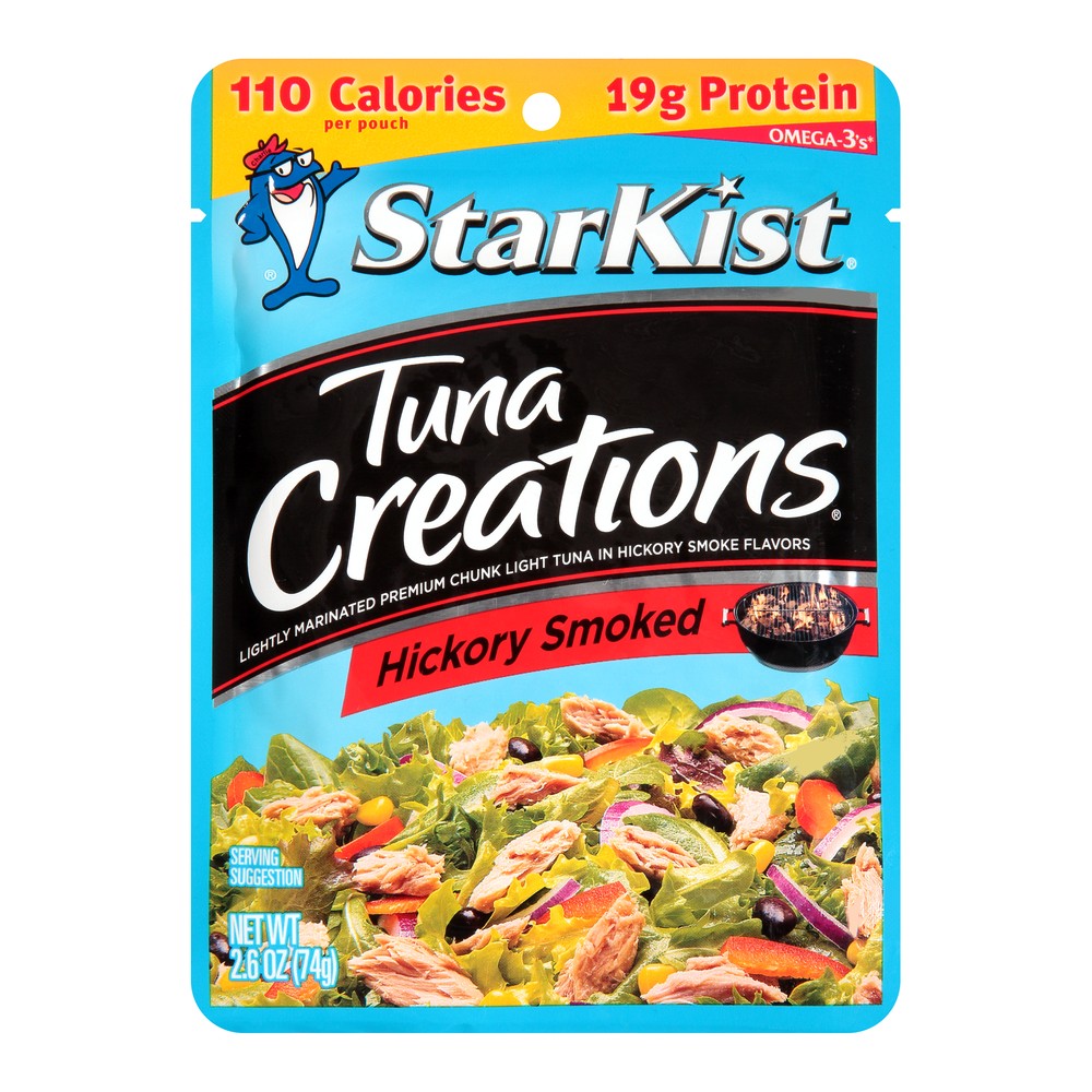 UPC 080000513069 StarKist Tuna Creations Hickory Smoked Tuna 2.6 oz