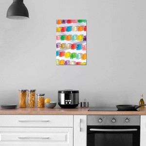 iCanvas Stained Glass Gummies by Erin Summer Canvas Print Wall Art - 1 of 3