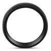 Pompeii3 Mens 9mm Titanium Black Comfort fit Brushed Wedding Band - 4 of 4