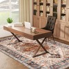 HOMCOM Area Rug, Boho Machine Washable Rug, Non-Slip Low Pile Carpet for Living Room, Bedroom, Dining Room, Home Office - 2 of 4