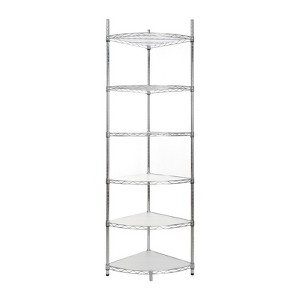 FONTOI Metal Storage Shelves, Adjustable Heavy Duty Shelving Unit, Standing Storage Rack Shelf Organizer - 1 of 4