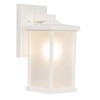Craftmade Lighting Composite Lanterns 1 - Light Wall Light in  Textured White - 2 of 4