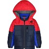 LONDON FOG Boys' Stylish Winter Puffer Coat With Beanie Hat - 2 of 4