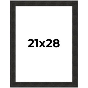 PosterPalooza | Contemporary Black Picture Frame - UV Acrylic, Foam Board Backing, Hanging Hardware - 1 of 4