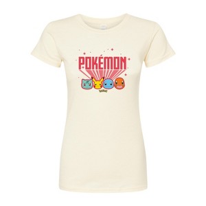 Women's - Pokémon - Retro Pokémon Fitted Graphic T-Shirt - 1 of 3