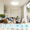 Itopfox 6 Pack LED Flush Mount Ceiling Light, 3200LM 28W Ultra-Slim, 3000K/4500K/6000K Selectable Light Fixture for Bedroom, Kitchen, Bathroom - 3 of 4