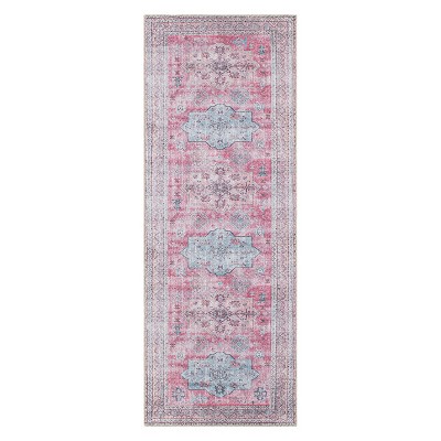 World Rug Gallery Distressed Transitional Bohemian Area Rug