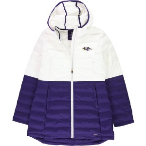 G-III Sports Womens Baltimore Ravens Puffer Jacket - 1 of 2