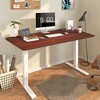 Costway 55'' One-Piece Universal Tabletop for Standard & Sit to Stand Desk Frame - 3 of 4