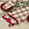 Park Designs Brown Buffalo Check Table Runner 54" - image 2 of 4