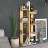 Decorotika,Luisa Bookshelf - Sapphire Oak - 3 of 4
