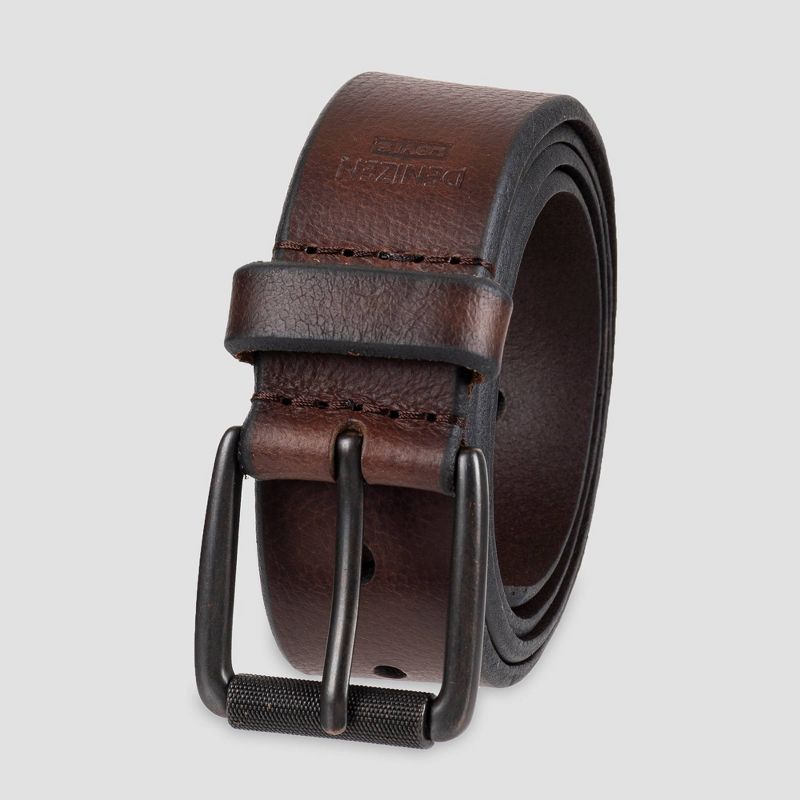 DENIZEN® from Levi's® Men's Big & Tall Roller Buckle Casual Leather Belt - Brown, 2 of 5