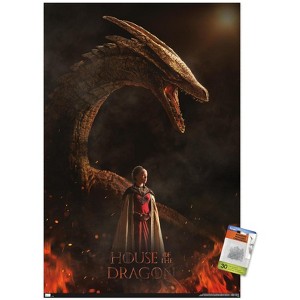 Trends International House of the Dragon - Rhaenyra Dragon One Sheet Unframed Wall Poster Prints - 1 of 4