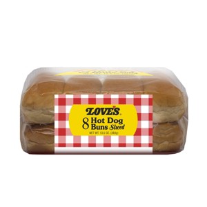 Love's Hotdog Buns - 13.5oz / 8pk - 1 of 1