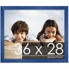 PosterPalooza | Classic Modern Blue Picture Frame - UV Acrylic, Backing Board, Hanging Hardware Included - 2 of 4