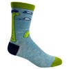 Crazy Dog T-Shirts Women's Hide And Seek Champion Socks Funny Loch Ness Monster Novelty Graphic Footwear - image 3 of 4