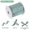 Unique Bargains Metallic Velvet Flexible Ribbon for Crafts 3/8 Inch x 50 Yards 1 Pc - 2 of 4
