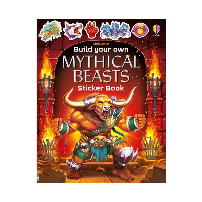 Build Your Own Mythical Beasts - (Build Your Own Sticker Book) by  Simon Tudhope (Paperback), 1 of 2