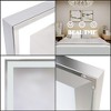72"x32" LED Bathroom Mirror, Wall Mounted Aluminum Frame Mirror, Touch Control, Dimmable Waterproof Design, Perfect for Bathroom - 4 of 4