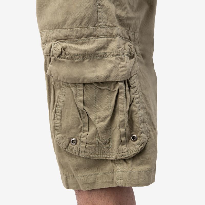 RAW X Men's 12.5" Classic Fit Cargo Shorts, 4 of 7