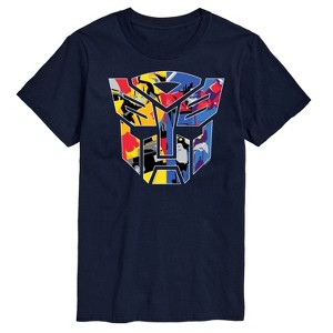 Men's - Transformers - Color Block Logo Short Sleeve Graphic T-Shirt - 1 of 4
