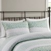 Gracie Mills Glenn Coastal Breeze 5-Piece Seersucker Comforter Ensemble with Coordinating Throw Pillows - image 2 of 4