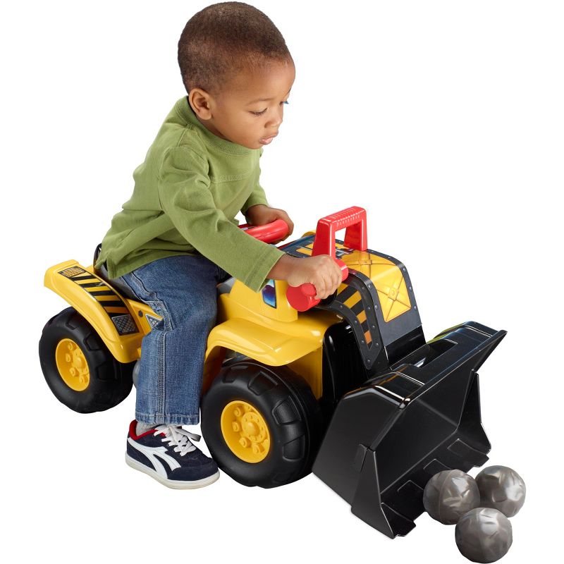 Fisher-Price Big Action Load N Go Ride-On with Lights, Sounds, Storage and Walking Bar, 3 of 12