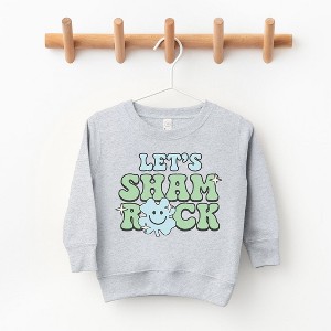 The Juniper Shop Let's Shamrock Toddler Graphic Sweatshirt - 1 of 2