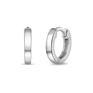 Girl's Classic 2mm Hoop Sterling Silver Earrings - In Season Jewelry - 1 of 4