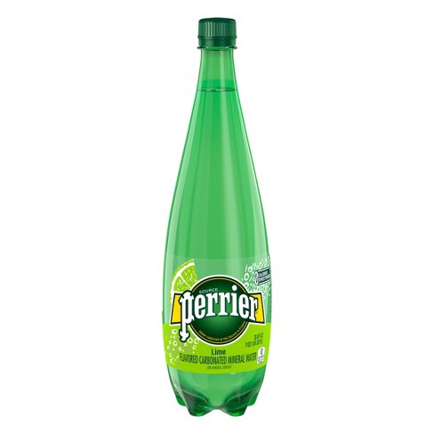 Perrier Lime Flavored Carbonated Mineral Water - 33.8 Fl Oz Bottle : Target