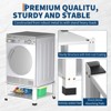 Laundry Pedestals Base with Storage Shelf,28.3" Lx28.3" Wx14" H,800Lbs Capacity,Washer and Dryer Stand Universal Platform - 2PACK - 4 of 4