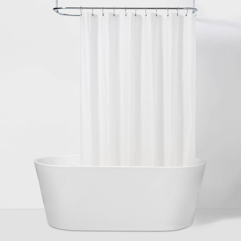 PEVA Medium Weight Shower Liner Frosted - Made By Design&#8482;, 1 of 5