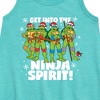 Girls' - Teenage Mutant Ninja Turtles - Get Into The Ninja Spirit Graphic Sleeveless Aline Dress - 2 of 3