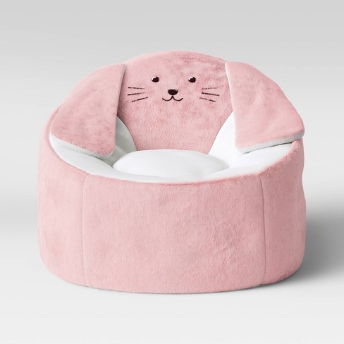 Kids' Character Bean Bag Chair Bunny Pink   Pillowfort™ : Target