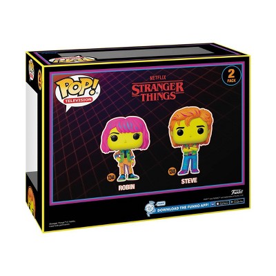 Funko POP! TV: Stranger Things Robin &#38; Steve Vinyl Figures - 2pk