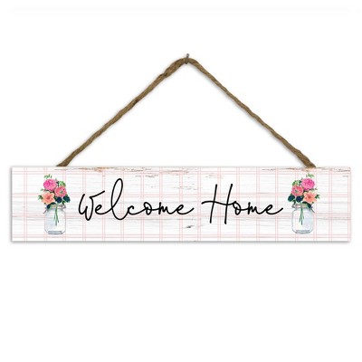 Creative Products Welcome Home 17 x 3.5 Outdoor/Indoor Hanging Sign