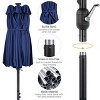 Yaheetech 13ft Double-Sided Patio Umbrella with Solar Lights - 4 of 4