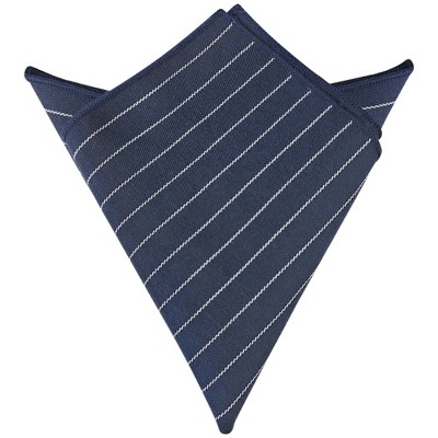 INSPIRE CHIC Men's Stripes Pattern Decorative Pocket Square