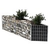 VidaXL Gabion Basket Galvanised Steel 47.2Inchx11.8Inchx19.7Inch - 3 of 4