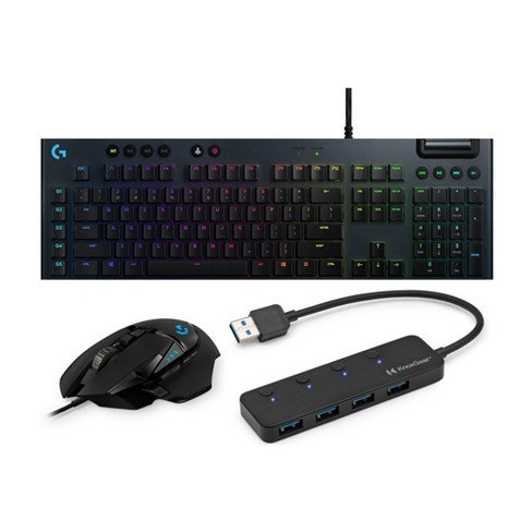 Logitech G815 Lightsync Gaming Keyboard: With Mouse And Accessories : Target