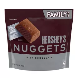 Nuggets Milk Chocolate Family Size Chocolates - 15.8oz