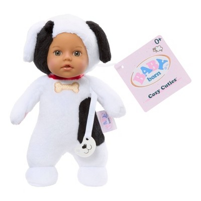BABY Born Cozy Cuties Soft Baby Doll - Puppy, Gray Eyes