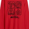 Men's - Avatar: The Last Airbender - Four Elements Long Sleeve Graphic T-Shirt - 2 of 4