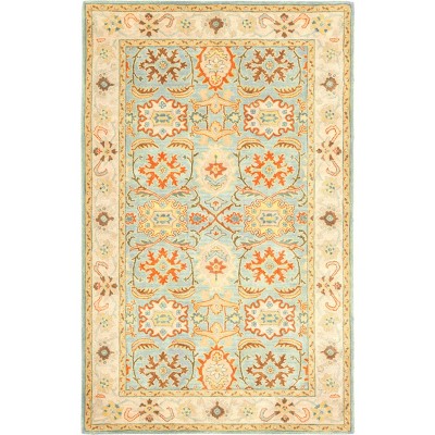 light blue/ivory