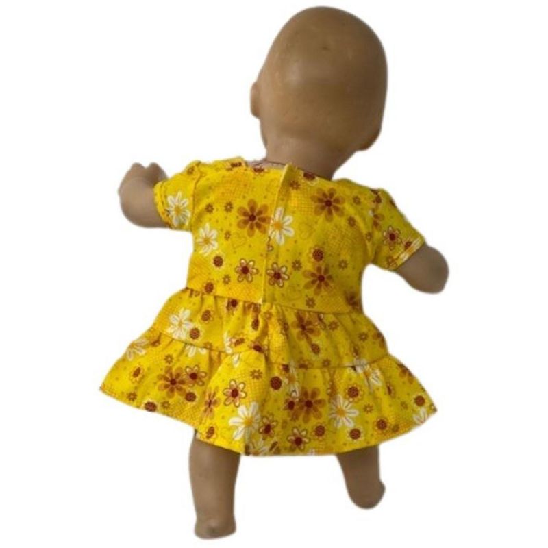 Sunshine Ruffles And Flowers For Warm Weather Dress For 15-16 Inch Cabbage Patch Kid Dolls, 5 of 6